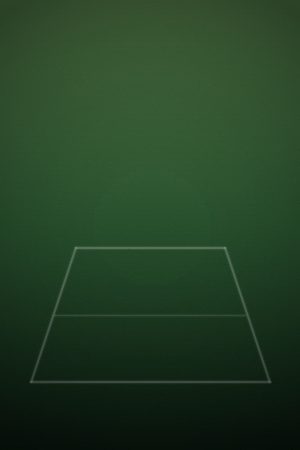 Capa de torneio internacional de tênis